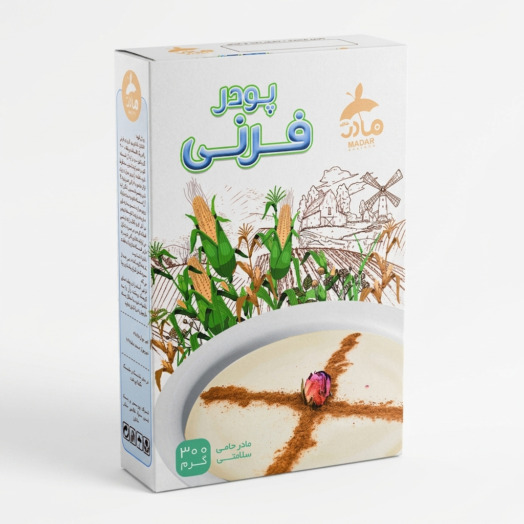 مادر پودر فرنی ۳۰۰ گرم