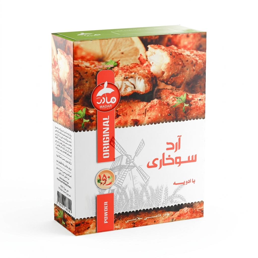مادر آرد سوخاری ادویهدار ۱۵۰ گرم