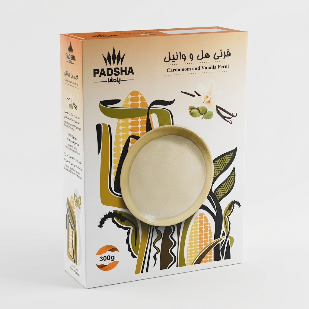 پادشا فرنی هل و وانیل ۳۰۰ گرم
